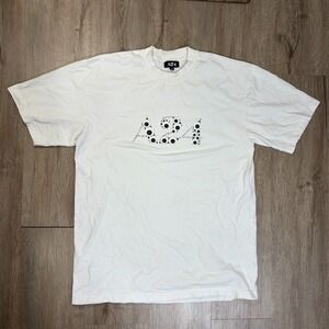 A24 Everything Everywhere All At Once Googly Eye Puff Print Logo T Shirt Mens M